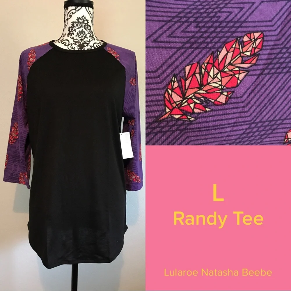 Lularoe Randy Tee - Picture 1 of 1